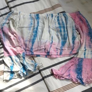 Summer festival crop top